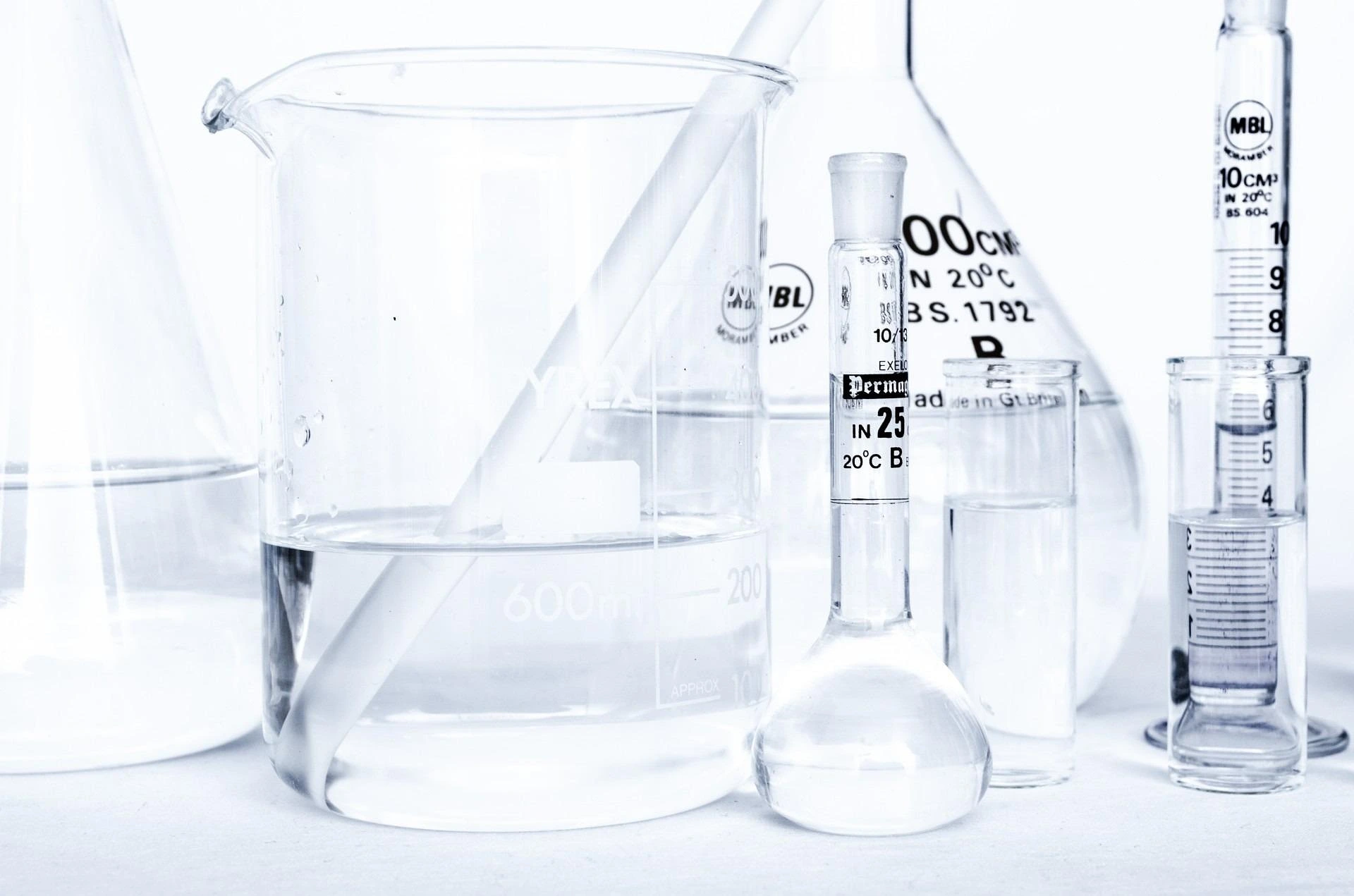 Instrumentos de laboratório de química